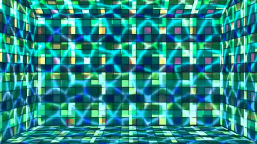 Animated Abstract Light Grid Background
