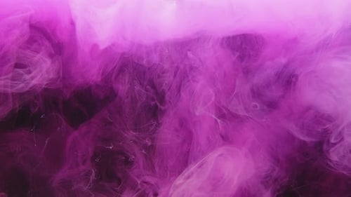 Swirling Pink Plumes Abstract Dreamy Space