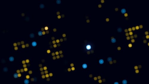 Digitale abstrakte Hintergrundanimation 4K