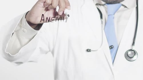 Asian Doctor Writes Anemia