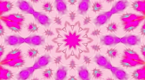 Lumière abstraite brillante gouvernant la polychromie, kaléidoscope