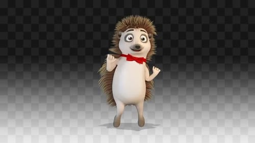 Hedgehog Dancing Funny Dance
