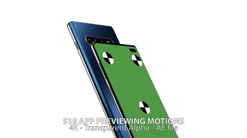 Movimientos de vista previa de la aplicación S10