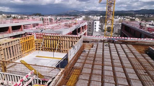 Estructura de construcción de nuevas escuelas