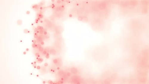 Réseau abstrait Pink Plexus