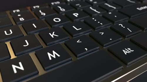 Teclado do computador e mensagem de falha do Jack-in-the-Box na tecla