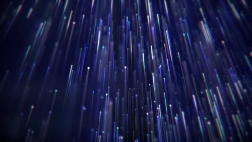 Futuristic Abstract Upward Light Stream Background
