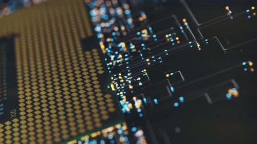 A Computer Processor with Millions of Connections and Signals