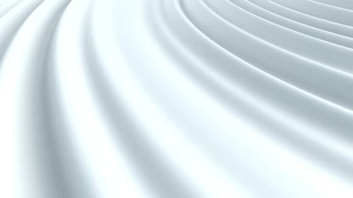 Clean White Waves Background