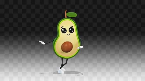 Avocado Dancing A Simple Dance