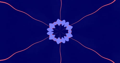 Geschlungenes Kaleidoskop Abstrakt Symmetrisch Der Geometrischen Nahtlosen Musterform