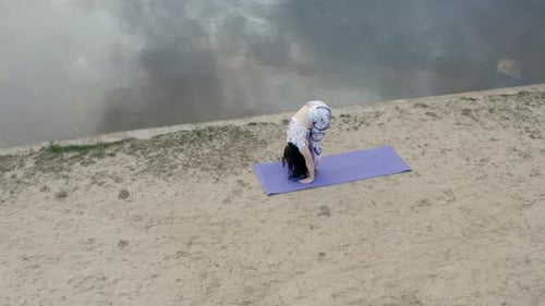 Yoga At Beach
