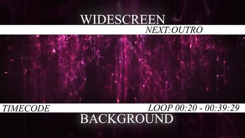 Dynamic Flowing Pink Light Trails Abstract Background Loop