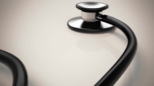 Animated 3D Stethoscope for Medical Projects