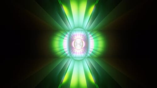 Rotation abstraite du faisceau de boucle VJ de la lueur scintillante