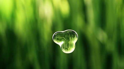 Drop Falls and Breaks Down Into the Formula Structure