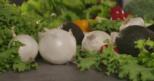 White Onion and Vegetables
