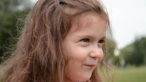 Beautiful Little Girl Portrait
