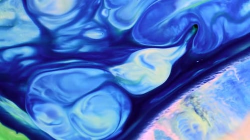 Diffusion de peinture alimentaire abstraite Art 38