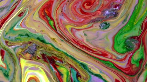 Color Explosion Abstract Vivid Art Painting Texture 489