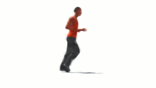 Running Man Stop Motion