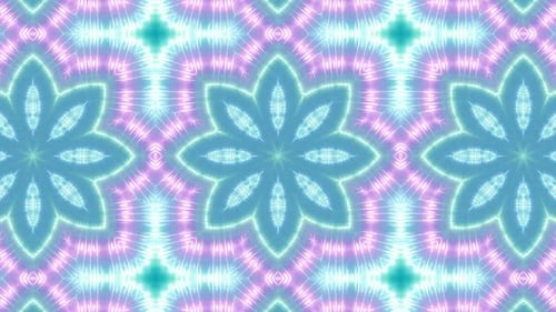 Fluorescent Color Kaleidoscope 02