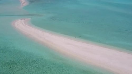 Textura aérea de un Zumbido de un exótico viaje a la playa de un resort sobre fondo