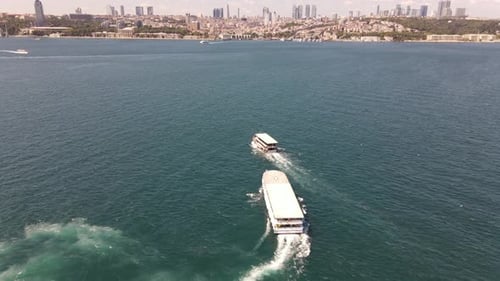 Sea Traffic Istanbul
