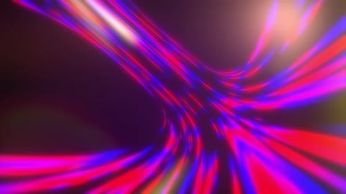 Abstract Neon Light Speed Tunnel Background