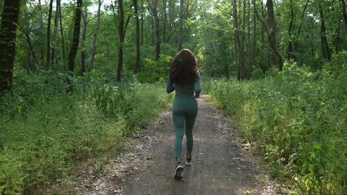 Jogging in the Forest 05