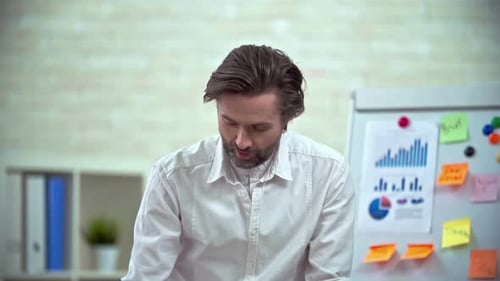 Man Facing Problems in Business