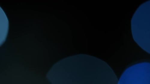 Abstract Background with Colorful Bokeh Lights