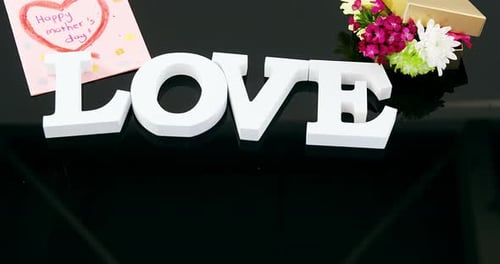 Gifts and Card for Mothers Day Celebration