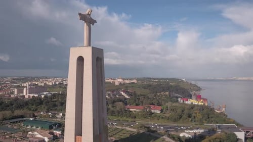 Aerial of Christ the King Sanctuary