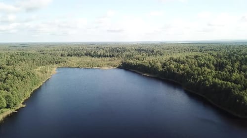 A Birds Eye View Of Krasnodvorskoye Lake 05