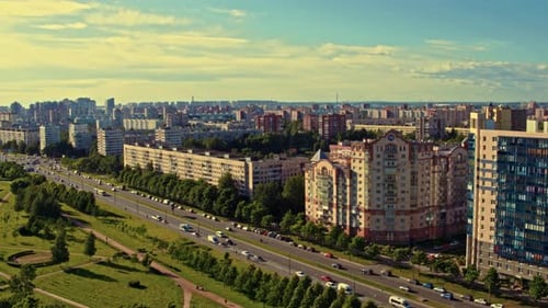 Aerial View of St. Petersburg