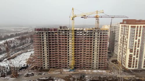 Sitio de desarrollo de construcciones residenciales aéreas.