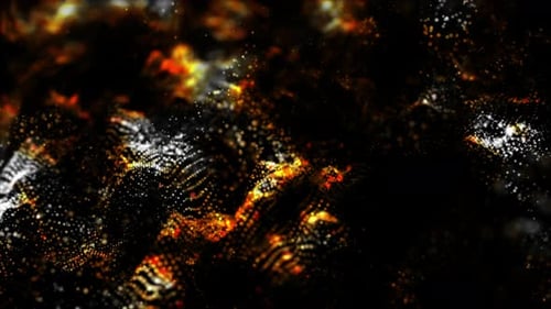 Digitale Gold- und Schwarzpartikel 00640