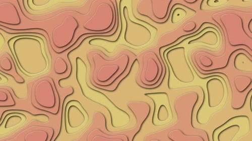 Bunter orangefarbener Hintergrund zum Thema Geodäsie oder Topographie