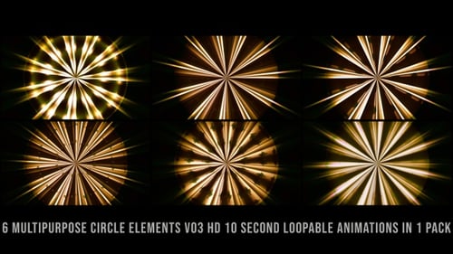 Multipurpose Circle Elements Pack V03