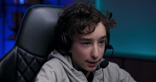 A Child Addicted to Computer Games at a Young Age