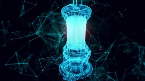 Sci Fi Generator Hologram Close Up Hd