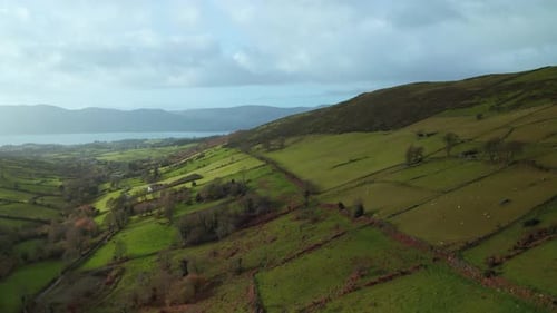 Malerische irische Landschaft