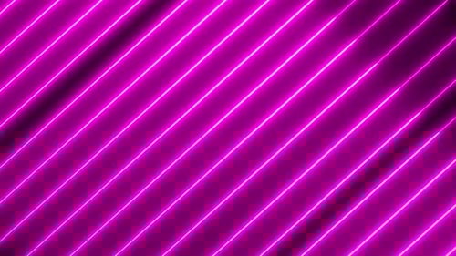 Animated Neon Diagonal Lines Flowing Loop Background