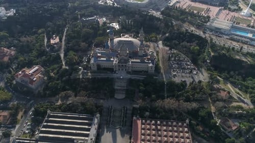 View Of National Art Museum Museu Nacional De Catalunya