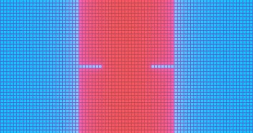 Vj Loop Animation Of Pixel Mosaic 1