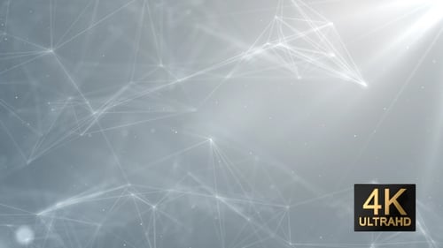 Abstract Network Connection Lines Modern Technology Background