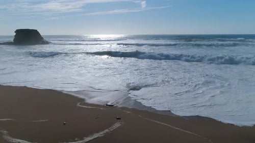 Plage d'été au Portugal