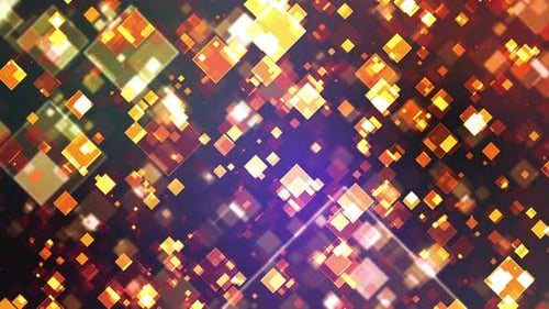 Glittering Diamond Abstract Loop Background