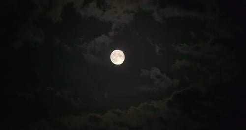 Full Moon Clouds